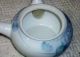 Vintage Blue & White Fukagawa Type Small Porcelain Teapot Hydrangeas Teapots photo 2
