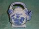 Gorgeous Chinese Porcelain Teapot,  Blue & White,  Octagon Shaped,  With Lid Teapots photo 1