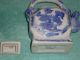Gorgeous Chinese Porcelain Teapot,  Blue & White,  Octagon Shaped,  With Lid Teapots photo 4