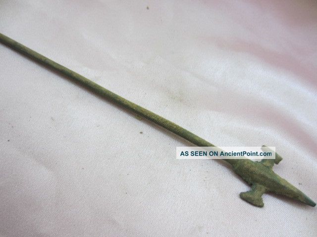 Collection Antique Chinese Bronze Ancient Times Delicate Arrowhead Gift - - H4 India photo