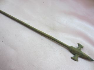 Collection Antique Chinese Bronze Ancient Times Delicate Arrowhead Gift - - H4 photo