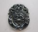 Chinese Hetian Black Green Jade Hollow Out Carved Pendant Nr Other photo 3