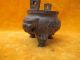 Chinese Bronze Incense Burners Carven Pair Beast Words Old Heavy 19 Incense Burners photo 6