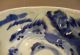 Antique 19thc Chinese Blue & White Porcelain Pedestal Footed Bowl Bowls photo 8
