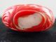 Chinese Peking Glass Hand - Carved Red Overlay On Milk Glass Snuff Bottle Snuff Bottles photo 8