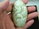 100% Of The Natural Hetian Soft Jade,  Crane,  Safety Certificate Other photo 3