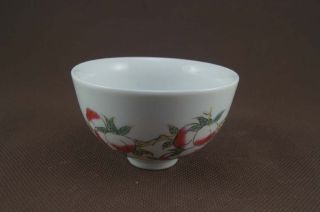 Elegant Chinese Qing Pastel Porcelain,  Bowl photo