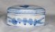 Vintage Chinese Porcelain Eight Sided Octogon Covered Bowl Dish Hand Painted Bowls photo 2