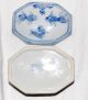 Vintage Chinese Porcelain Eight Sided Octogon Covered Bowl Dish Hand Painted Bowls photo 3