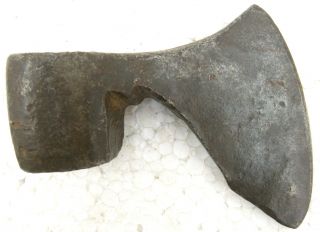 1900s Antique Fine Hand Forged Steel Axe Head photo