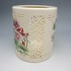 Hollowed Chinese Rose Colorful Porcelain Brush Pots Nr/xy1822 Brush Pots photo 2