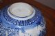 Arita Imari Blue And White Porcelain Bowl Dish - 19thc Porcelain photo 3
