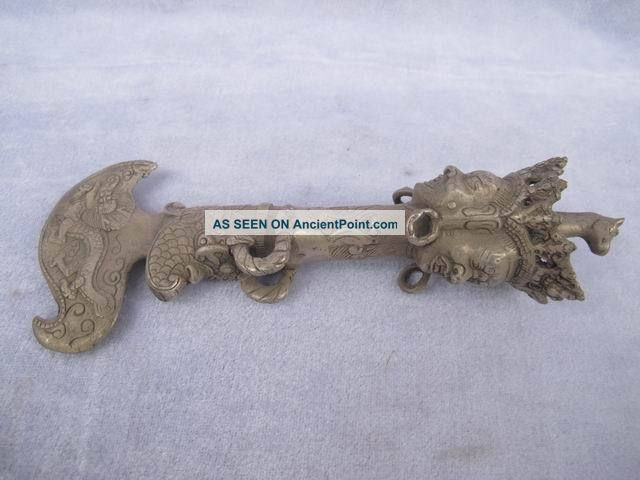 Buddhist\taoist Weapon Shinning Copper Chinese Exquiste Unique Swords photo