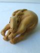 + Japanese Netsuke Carving Signed By Artist +deer + Other photo 9