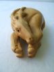 + Japanese Netsuke Carving Signed By Artist +deer + Other photo 8