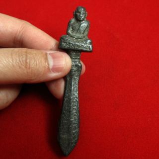 Magic Meed Mor Lp Ngern Yantra Thai Buddha Amulet photo