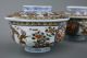 Pair Of Chinese Bowls With Covers And Four Character Marks Bowls photo 2