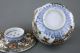 Pair Of Chinese Bowls With Covers And Four Character Marks Bowls photo 6