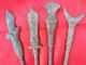 Collection Chinese Bronze Ancient Delicate Carving Knife & Sword Weapons - - Ff Other photo 3