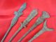 Collection Chinese Bronze Ancient Delicate Carving Knife & Sword Weapons - - Ff Other photo 4