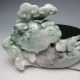 100% Natural Jadeite A Jade Hand - Carved Statues - - - Ruyi/lingzhi Nr/pc1945 Other photo 1