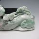 100% Natural Jadeite A Jade Hand - Carved Statues - - - Ruyi/lingzhi Nr/pc1945 Other photo 2