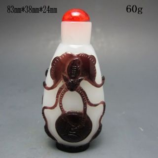 Chinese Glass Snuff Bottle Nr/nc245 photo