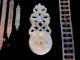Antique Hand Carved Chinese China White Jade Pendant Necklaces & Pendants photo 1