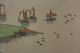 Mountain Landscape With Big Open Lake And Boats Signed Song Wenzhi Paintings & Scrolls photo 5
