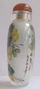110 Peking Glass Inner Painting Calabashes&towel Gourd Snuff Bottle Collection Snuff Bottles photo 2