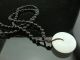A 100% Hotan White Jade,  Natural Jade,  Peace Button,  Jade Pendant Necklaces & Pendants photo 2