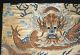 Antique Chinese Imperial Yellow Silk Embroidered Panel Dragon Gold Threads Robes & Textiles photo 5