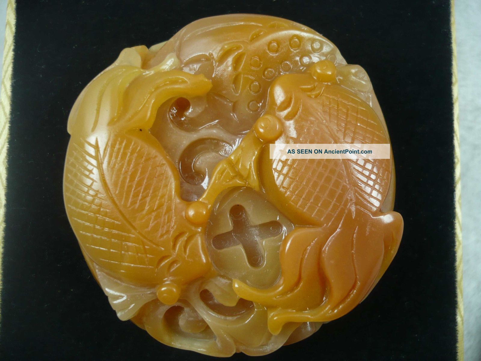 Natural Quartzite Jade,  Pisces Around,  Safety Certificate Other photo