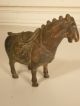 Bronzed Horse With Saddle Horses photo 1