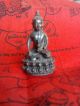 Antique Buddha Statue Pra Kring Loung Poh Koon Wat Barn Rai Amulet Pendant Nr Amulets photo 2