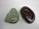 100% Natural Hetian Jade Hand - Carved Statue (with A Certificate) - Kwan - Yin&fish Nr Kwan-yin photo 6
