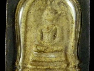 Vintage 2494 Phra Somdej Pim Prok Pho Lp Mon Wat Klaeng Bon Thai Buddha Amulet photo
