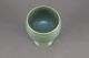 Unique Chinese Ming Monochrome Green Glaze Porcelain Sstem Cup Bowls photo 2