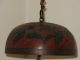 Antique Painted Chinese 3 Tiered Bowl Gong - Holly+berries - Circa Early 1800 ' S ? Bells photo 2