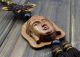 African Rosewood Carved Buddha Kwan - Yin Head Statue Amulet Car Decor Pendant Gys Buddha photo 1