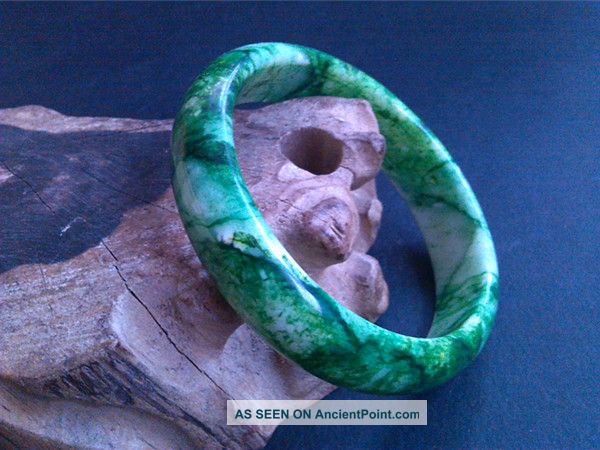 60mm,  Js760rare,  Chinese Jade Carved Bangle Other photo