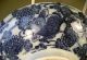 A Fine China Chinese Blue & White Bowl Lotus & Gold Fish Decoration Ca.  20th C. Plates photo 1
