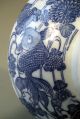 A Fine China Chinese Blue & White Bowl Lotus & Gold Fish Decoration Ca.  20th C. Plates photo 3