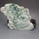 100% Natural Jadeite A Jade Hand - Carved Statues - - - Peacock Nr/nc2147 Other photo 5