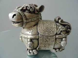 Chinese Bronze Copper Statue Horse Twelve Chinese Zodiac Signs Vivid Heavy 11 photo