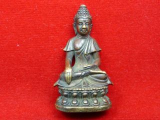 Kring Anarayo,  Powerful Acts Of Love,  Tibet Art Buddha,  Lp Krow,  Thai Amulet photo
