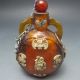 Chinese Inside Hand Painted Glass&tibetan Silver Snuff Bottle Nr/nc2056 Snuff Bottles photo 2