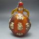 Chinese Inside Hand Painted Glass&tibetan Silver Snuff Bottle Nr/nc2056 Snuff Bottles photo 4