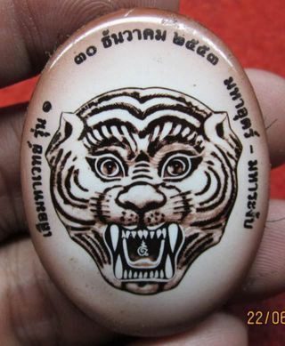 Great Magic Tiger Lp Saitong,  Be Invulnerable Against Threat Pendant Thai Amulet photo
