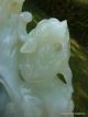 Nr Antique Chinese Jade Carved Figure Foo Dog Kylin Figurine Jade Vase Statue Vases photo 1
